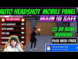 Panel For Mobile FF || Free Fire Hack New 🔥 FF Panel || free fire panel Ob51 😈 FF Max Meta Data File