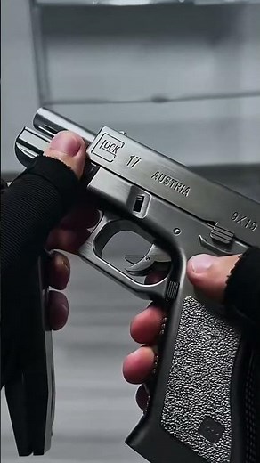 This toy gun is unbelievably fun—you have to see it in action! #airsoftcqb