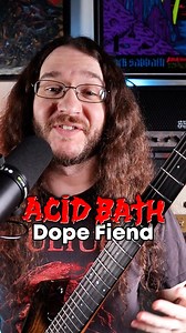 Acid Bath - Dope Fiend #guitar #guitarlessons #metal | Mitch Avedon