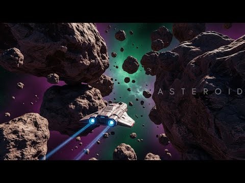 Deep Space Asteroid Field | Relaxing Sci-Fi Soundscape