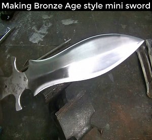 5.3M views · 46K reactions | Making Bronze Age style mini sword | La kako | Facebook