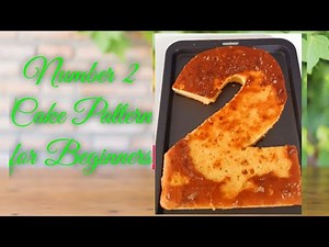 How To Make Number Cake for Beginners | Easy Step by Step