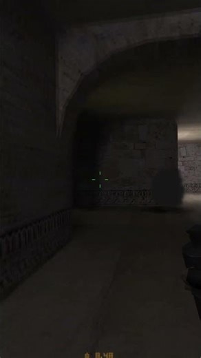 Blind Enemies in the Tunnel in CS 1.6