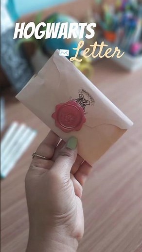 Hogwarts Letter✉️ Acceptance Letter🦉Harry Potter #harrypotter ‪@harrypotter‬ #hogwartsletter