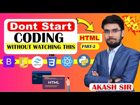 HTML Tutorial Part 2 | HTML Paragraph, Comments, Links | Full Beginner Guide