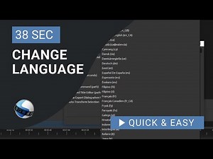 OpenShot Video Editor Tutorial: How to Change Language in OpenShot