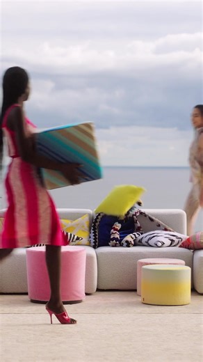 Working on the perfect idea of comfort through iconic details and vibrant colors. #Missoni | Missoni