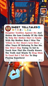 Daughter testifies against me and makes me lose custody of my kids to help her mother start a family with my brother bcuz i was the villain in her mom’s love story. After years of refusing to see me, she won’t stop trying to get in touch now that she finally knows the truth and wants to drag mom to court but i tell her to stop playing superhero! #reddit #redditstories #storytime #redditreadings | Drive To Stories