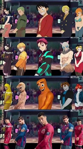 KPop Demon-Hunters / ronaldo-CR7 / Luffy