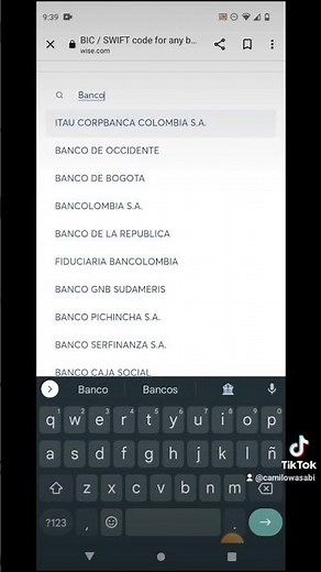 Swift Code for Any Bank and Country