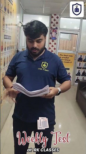 Weekly Tests at RK Classes