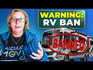 WARNING: RV Ban in 6 US States