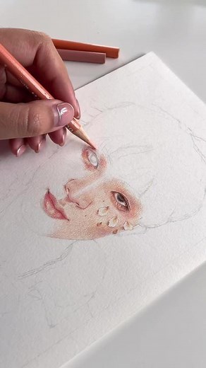 NCT Haechan Drawing Process | Colorful Portrait Fanart