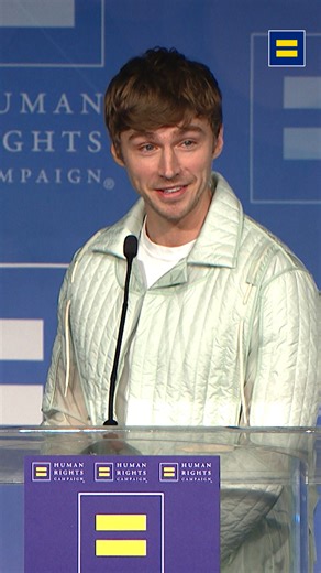 Human Rights Campaign on Instagram: "@younggoth is right: As the government attempts to falsely define our community, it is important that we make ourselves seen and heard. Here’s to 2026, where we will be queerer, louder, and bolder than ever!"