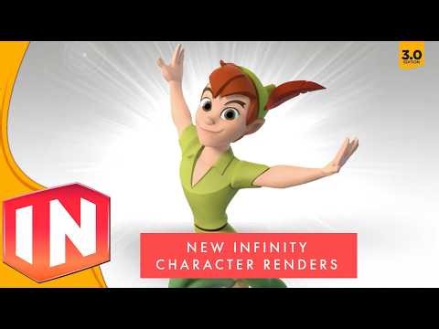 NEW Infinity Character Renders For Peter Pan & More!