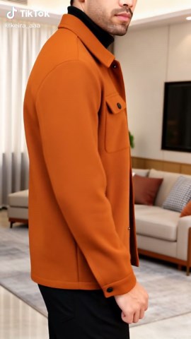 Stylish Textured Jacket for Late Autumn Outfits