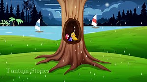 976K views · 63K reactions | चिड़िया और बारिश का मौसम | Jungle me barish ki kahani | hindi cartoon | Tuntuni Chidiya | Royal Mart | Facebook