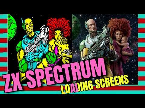 ZX Spectrum Loading Screen (AI 9)