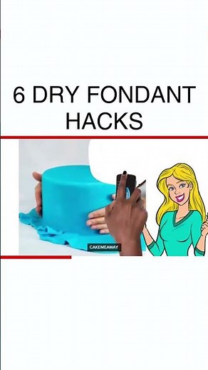 6 Game-Changing Fondant Hacks for Flawless Cakes #CakeDecorating #FondantTips