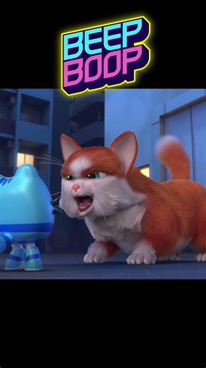 The Cat Almost Got Miao-Miao… Then THIS Happened 😳🩳🐱 | Beep Boop