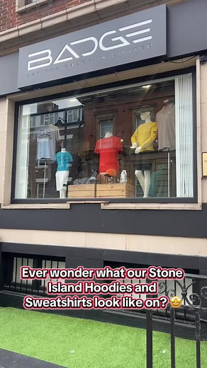 Alan’s kindly modelling our Stone Island Hoodies and Sweatshirts 👌We’ve got more variations and colours of these so make sure to head over to our website and see the rest of our stock!! 🤩 I think we can all agree should Alan come on as a BADGE model full time 🙌 Comment which one’s your favourite ➡️ #badge #northeast #sunderland #stoneisland #mensclothing #designer #highend #discounted | BADGE Clothing