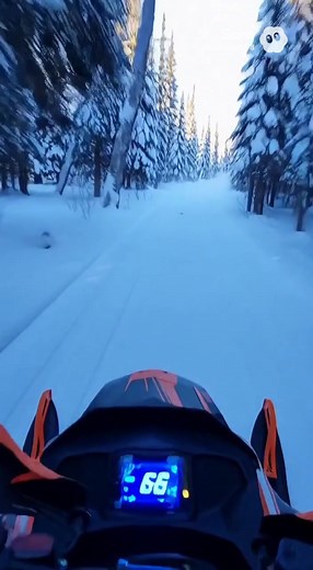 Fun, Anyone out? #snowfall #snowmobile | Brad Huffman