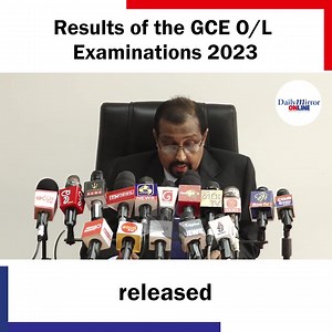 The results of the 2023 G.C.E. Ordinary Level Examination have been published online. The Examinations Department said that the results were released at midnight on September 28. Applications for the scrutiny of O/L results will be accepted from October 1 to October 14. This year, a total of 452,979 candidates sat for the G.C.E. Ordinary Level Examination, including 387,648 school candidates and 65,331 private candidates. The examinations took place across 3,527 centers from May 6 to May 15. | D