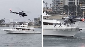 Navy Seals Perform Helicopter Raid Demonstration On Yacht, Crazy Video