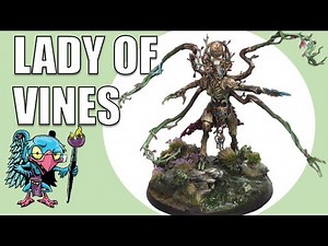 Making Miniatures Pop (Lady of Vines) - HC 354