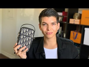 Dior Men's Oblique Canvas Pouch Review - Men's Winter 2020 Collection