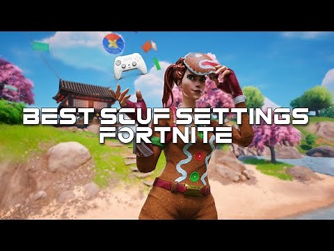 NEW *UPDATED* SCUF ENVISION PRO SETTINGS Chapter 6 FORTNITE (Low Latency, Ultra Fast Triggers)