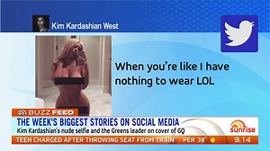 49K views · 116 reactions | Kim Kardashian melts the internet (again!) - the day before International Women's Day. #sun7 | Sunrise | Facebook