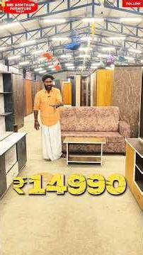 Sri SenthurFurnitureTrichy.#sofa #reelsinstagram #trendingreelsFor Enquiries:75300 29496,75300 29492