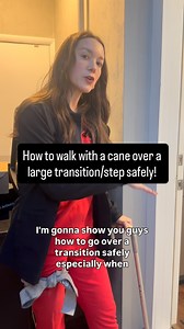 How to walk over a step/transition with a cane. Equipment Store paid link!**** www.vipseniorcarespecialists.com/equipment Just had a recent surgery? New onset of pain? Or had a decline in mobility and balance? Still struggling? Reach out today to see how we can help. 567-454-1046 or www.vipseniorcarespecialists.com Disclaimer: this is not medical advice. Consult your doctor if you are having pain or mobility limitations. #caregiver #caregivers #caregiversupport #caregivertips #healthcare #health