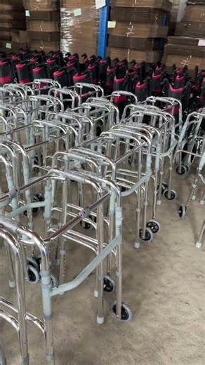 Economical Aluminum Walker with Wheels | Lightweight Mobility Aid for Bulk Supply