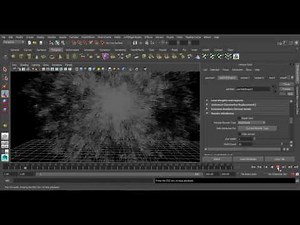 Particle Types in Maya