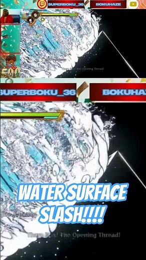 Tanjiro uses Water Surface Slash!!! #demonslayer #hinokamichronicles #anime #tanjiro #muzan