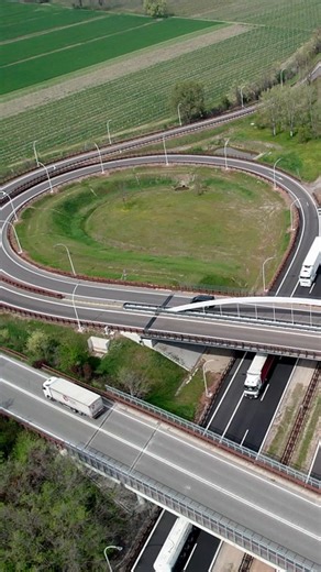 Aerial View, Asphalt, Auto Transport. Free Stock Video