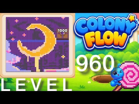 Colony Flow Level 960 walkthrough (Hard) Solution