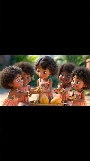 ⭐ Le Marché Magique – Comptine antillaise 🌈🧺 Chanson pour enfant