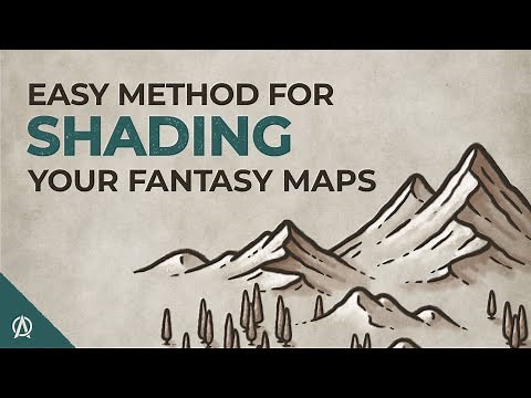 Beginner Guide to Simple Shading on Your Fantasy Maps - Map Effects Tutorial