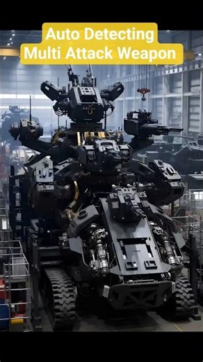 Korea Auto Detecting Multi- attack Weapon, concepted by AI #weapon