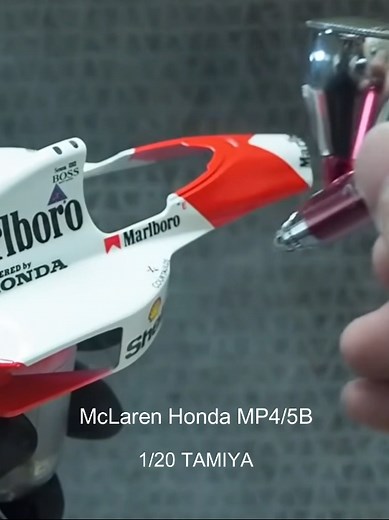 McLaren MP4/5B Full Build Process