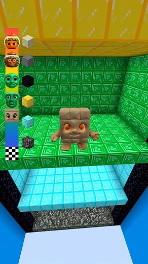 Italian Brainrot VS Squid Game Sky Jump😱 #shorts #minecraft | Bangjblox