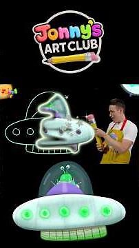 DRAW A SPACESHIP🚀🎨 Kids Art #shorts