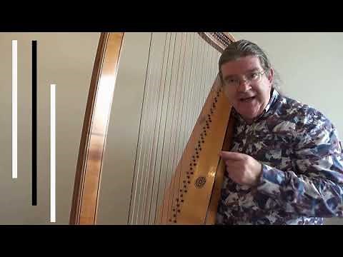 Instrument Exhibit: Andrew Lawrence-King, Italian Baroque Harp