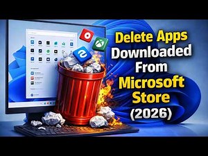 How To Delete Apps Downloaded From Microsoft Store (2026)