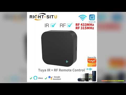 Tuya Smart RF IR Remote Control WiFi Smart Home for Air Conditioner ALL TV LG TV Support AlexaGoogl