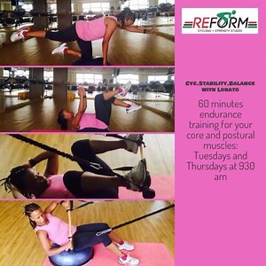 If you are up for challenging your core strength for 60 minutes, try out Core.Stability.Balance on Tuesdays and Thursdays at 9:30 am at Level 5 of Western Heights on Karuna Road in Westlands. | Reform Cycling and Strength Fitness Studio
