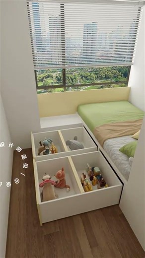 Even the smallest daughter's room needs a walk-in closet. #CustomHome #WalkInCloset #ChildrenBedroom